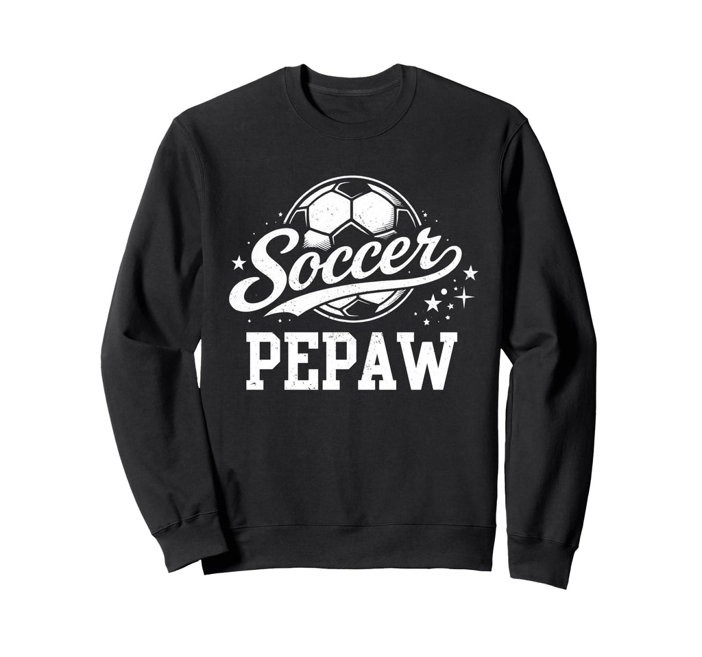 Soccer Pepaw Family Matching Soccer Sweatshirt - Unique Graphic for Adults