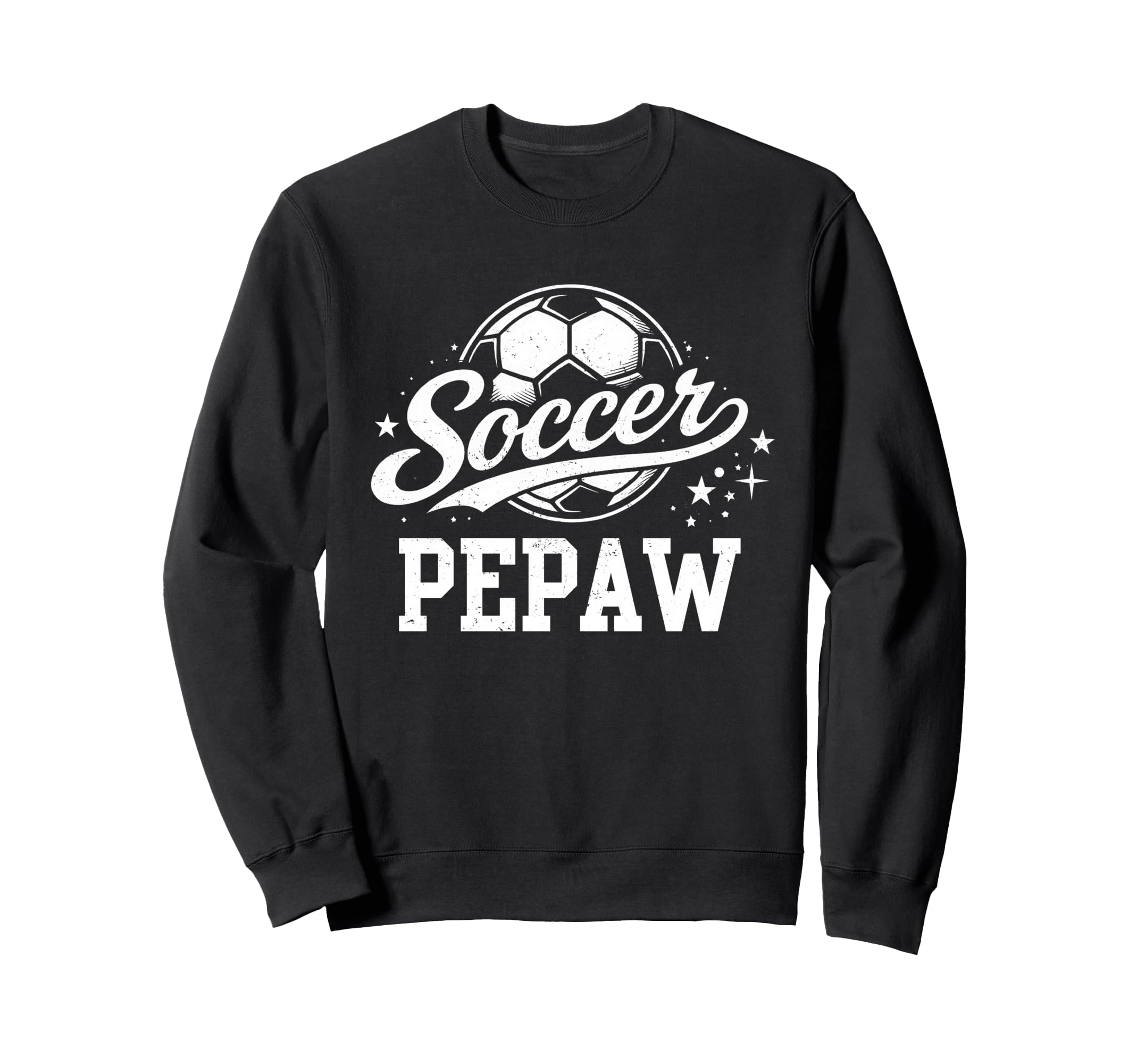 Soccer Pepaw Family Matching Soccer Sweatshirt - Unique Graphic for Adults