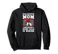 Funny Hockey Goalkeeper Mom Ice Hockey Hoodie - Graphic Print Men Women