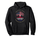 American Grown Paraguayan Roots Hoodie - Fun Novelty Design for Adults
