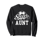 Soccer Player Family Matching Sweatshirt - Minimalist Print Men Women