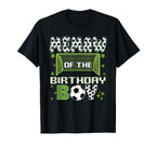 Memaw Birthday Soccer Group Family T-Shirt - Trendy Graphic Men Women