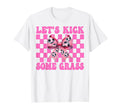 Lets Kick Some Grass Soccer Coquette T-Shirt - Streetwear Style Men Women