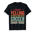 Funny Soccer Dad Coach Soccer Coach T-Shirt - Custom Art Print Unisex