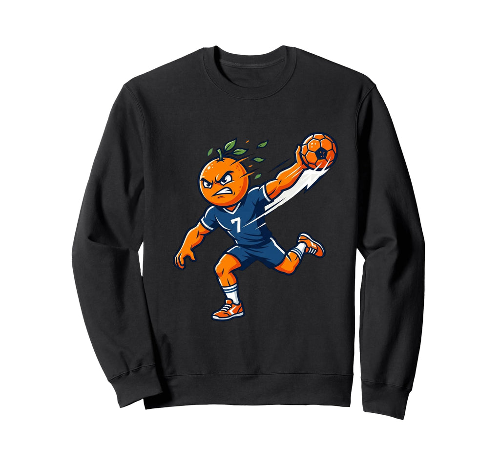 Watermelon Soccer Player Number 7 Sweatshirt - Custom Art Print for Adults