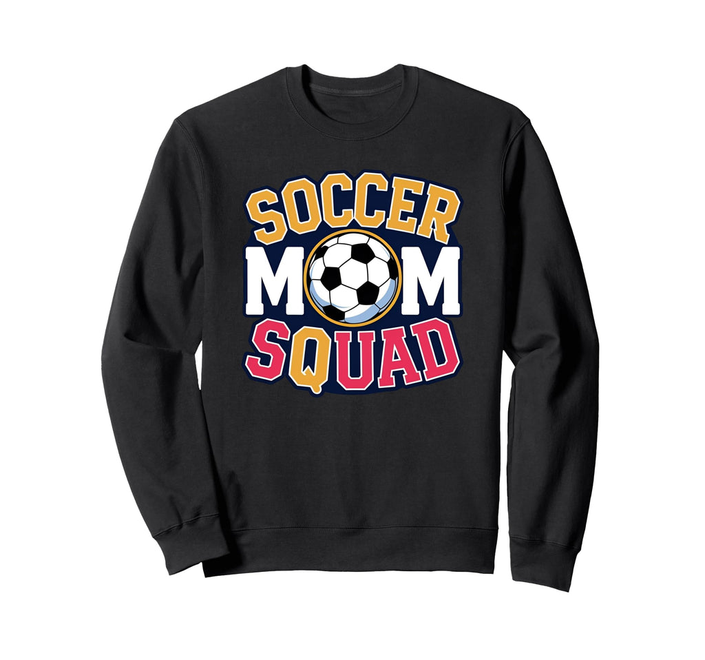 Soccer Mom Squad Family Matching Sweatshirt - Fun Novelty Design Unisex
