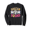 Soccer Mom Squad Family Matching Sweatshirt - Fun Novelty Design Unisex