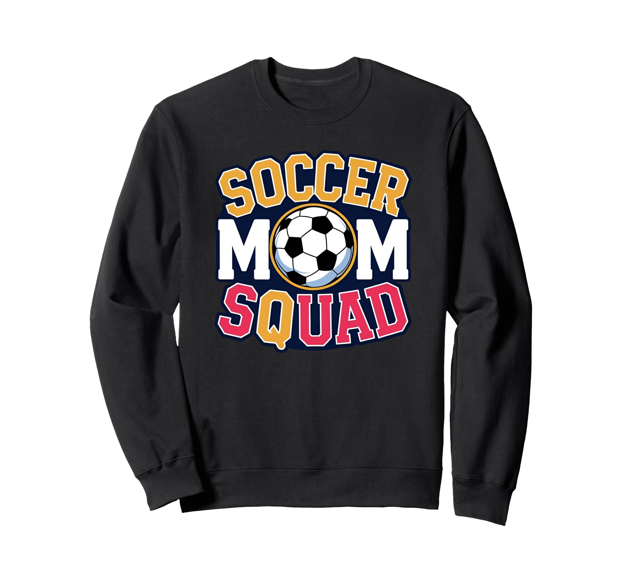 Soccer Mom Squad Family Matching Sweatshirt - Fun Novelty Design Unisex