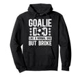 Soccer Goalie Dad Definition Dad Soccer Hoodie - Custom Art Print Unisex