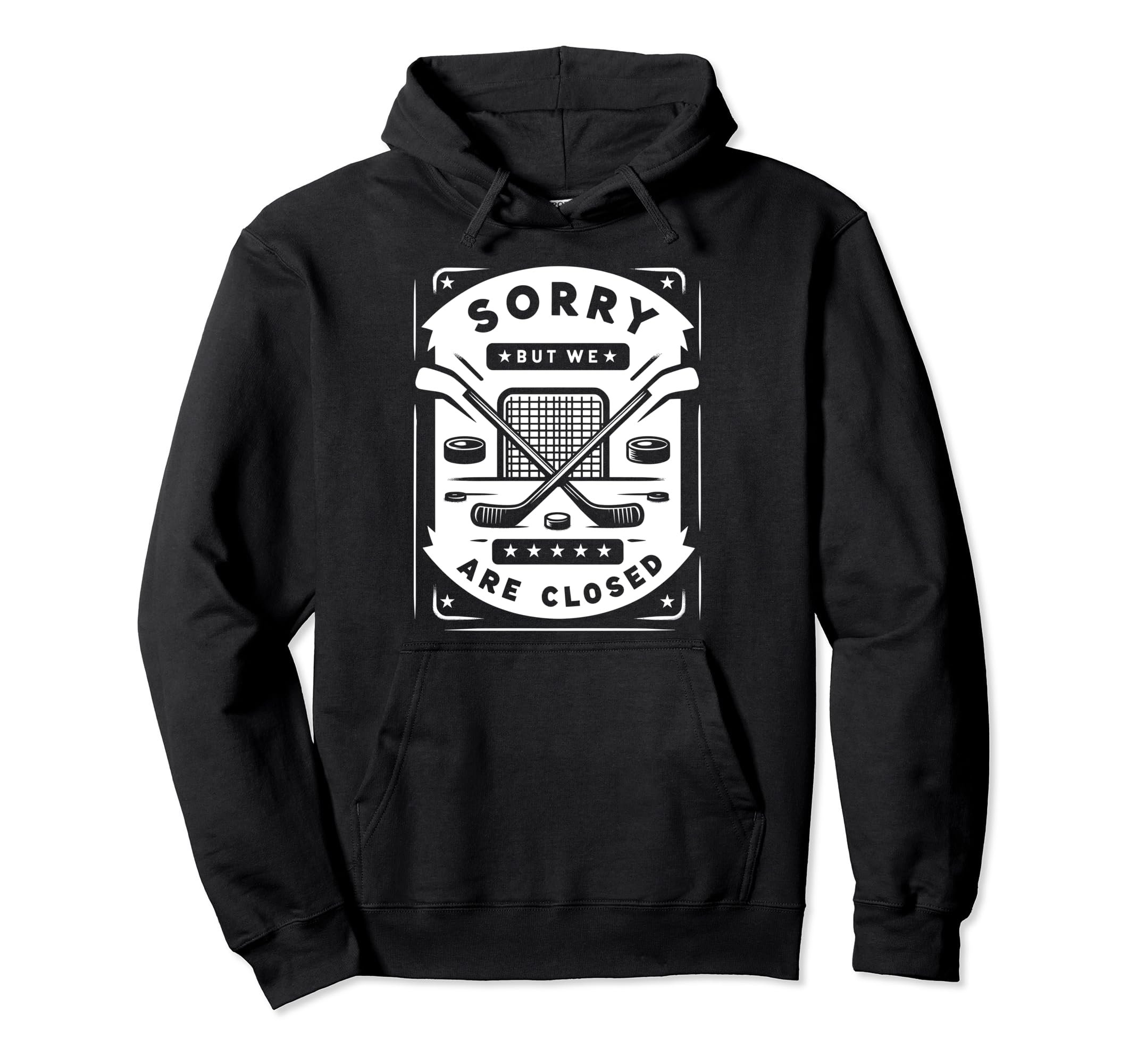 Goalie Ice Hockey Player Goalkeeper Hoodie - Trendy Graphic for Adults