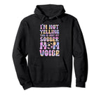 This Is Just My Soccer Mom Voice Hoodie - Aesthetic Graphic for Adults