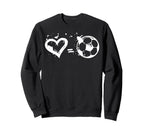 Great I Love Football I Love Sweatshirt - Fun Novelty Design for Adults