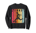 Soccer Soccer Player Football Sweatshirt - Minimalist Print Unisex