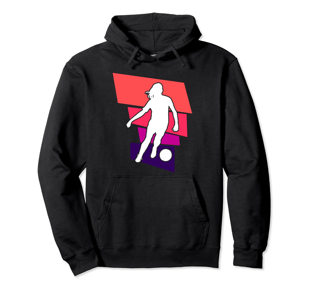 Soccer Team Outfit Players Fans Hoodie - Fun Novelty Design for Adults