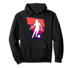 Soccer Team Outfit Players Fans Hoodie - Fun Novelty Design for Adults