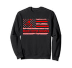 Proud Soccer Grandpa Usa Flag Family Sweatshirt - Novelty Apparel Unisex