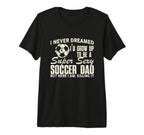 Mens Funny I Never Dreamed Id Grow Up T-Shirt - Aesthetic Graphic Unisex