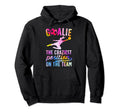 Soccer Goalie Craziest Postition Soccer Hoodie - Aesthetic Graphic Unisex