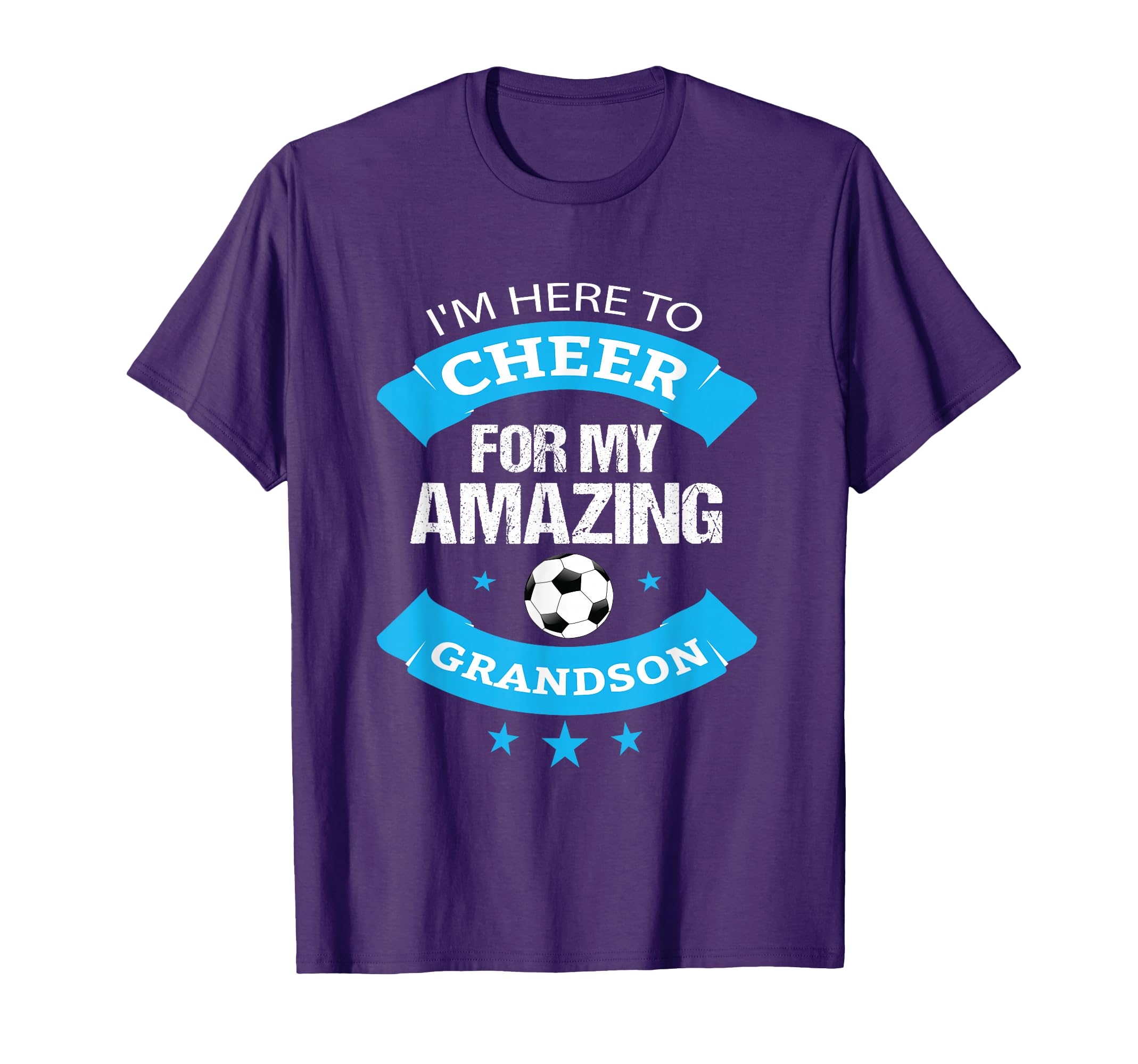 Grandma Or Grandpa Proud Soccer T-Shirt - Trendy Graphic Unisex