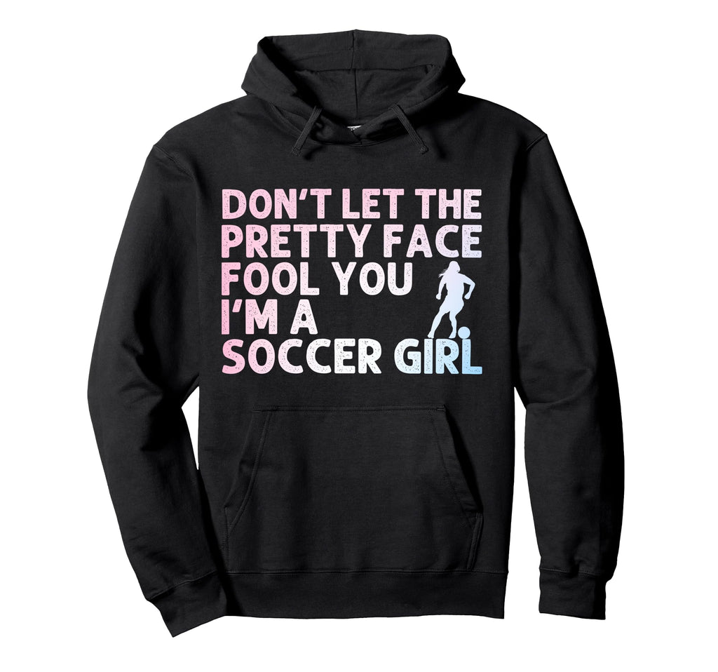 Funny Soccer Art Soccer Lover Soccer Player Hoodie - Novelty Apparel Unisex