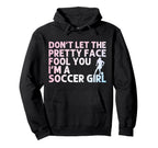 Funny Soccer Art Soccer Lover Soccer Player Hoodie - Novelty Apparel Unisex