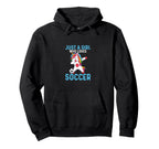 Who Loves Soccer Funny Sport Hoodie - Aesthetic Graphic Men Women