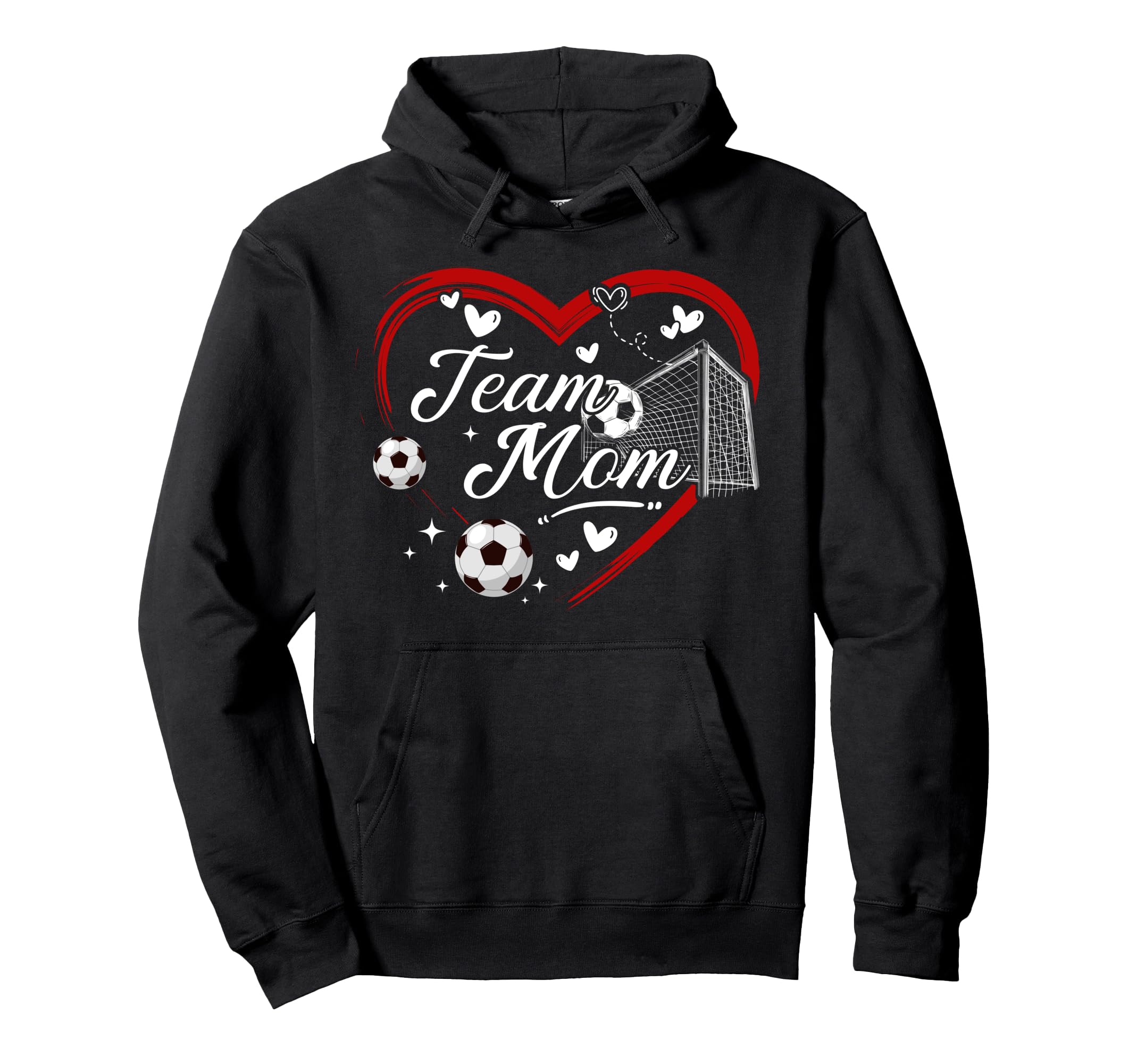 Soccer Team Mom Appreciation Soccer Hoodie - Novelty Apparel Men Women