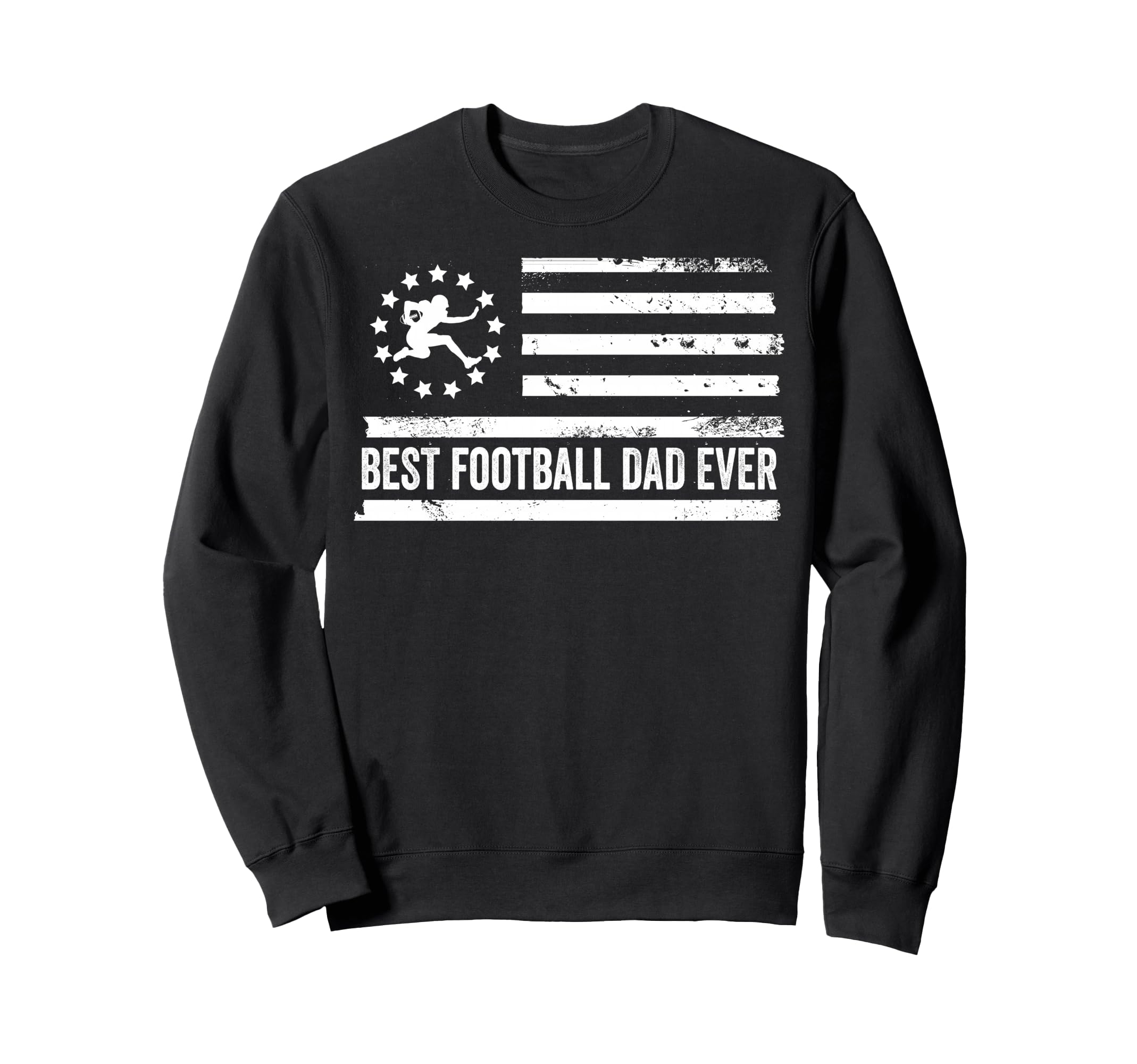 Football Coach Us American Flag Sweatshirt - Streetwear Style Men Women