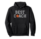 Best Coach Basketball Coaching Hoodie - Novelty Apparel for Adults