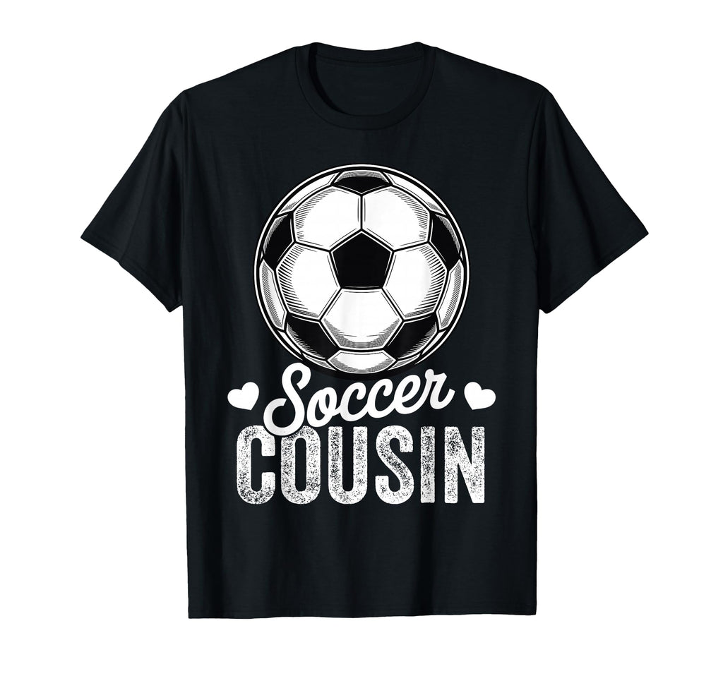 Funny Soccer Cousin Mothers Day T-Shirt - Aesthetic Graphic Unisex