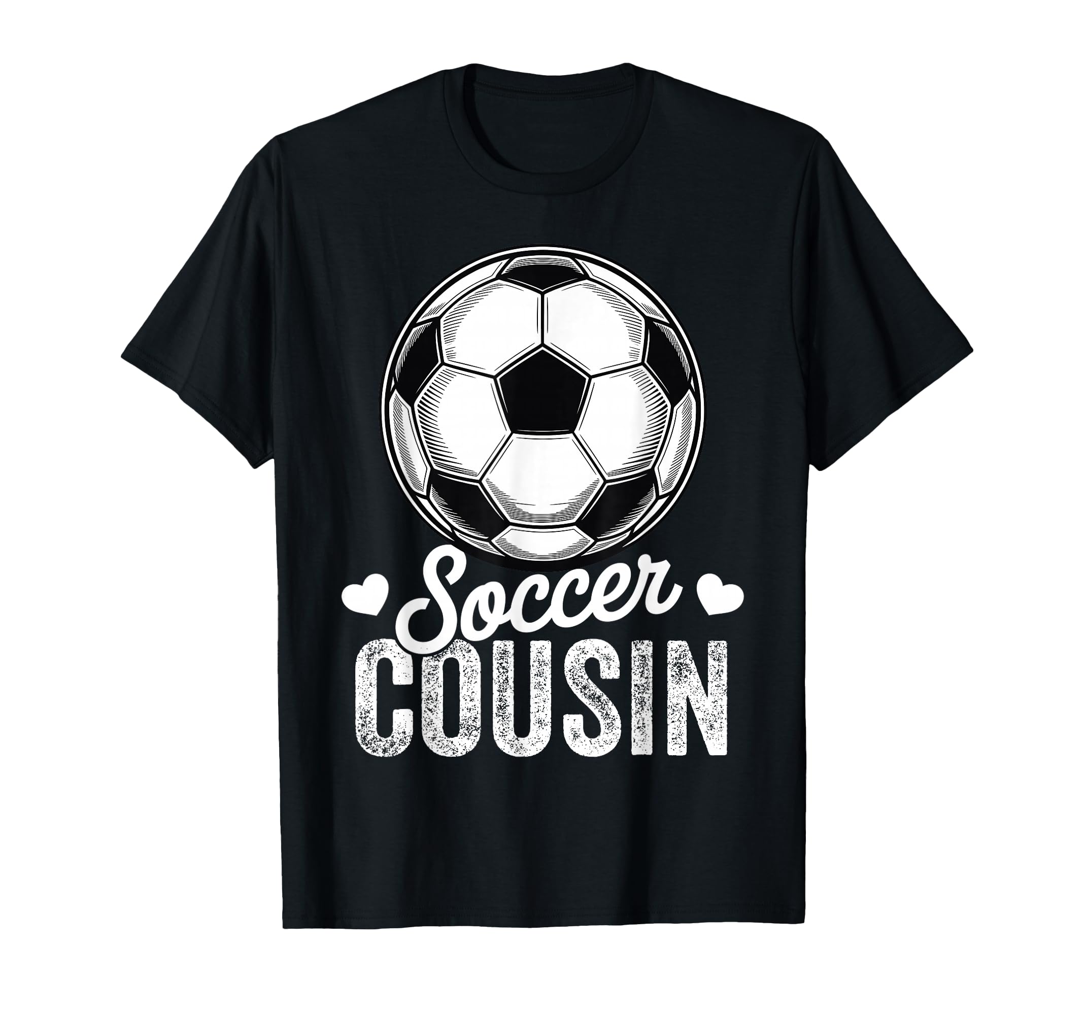 Funny Soccer Cousin Mothers Day T-Shirt - Aesthetic Graphic Unisex