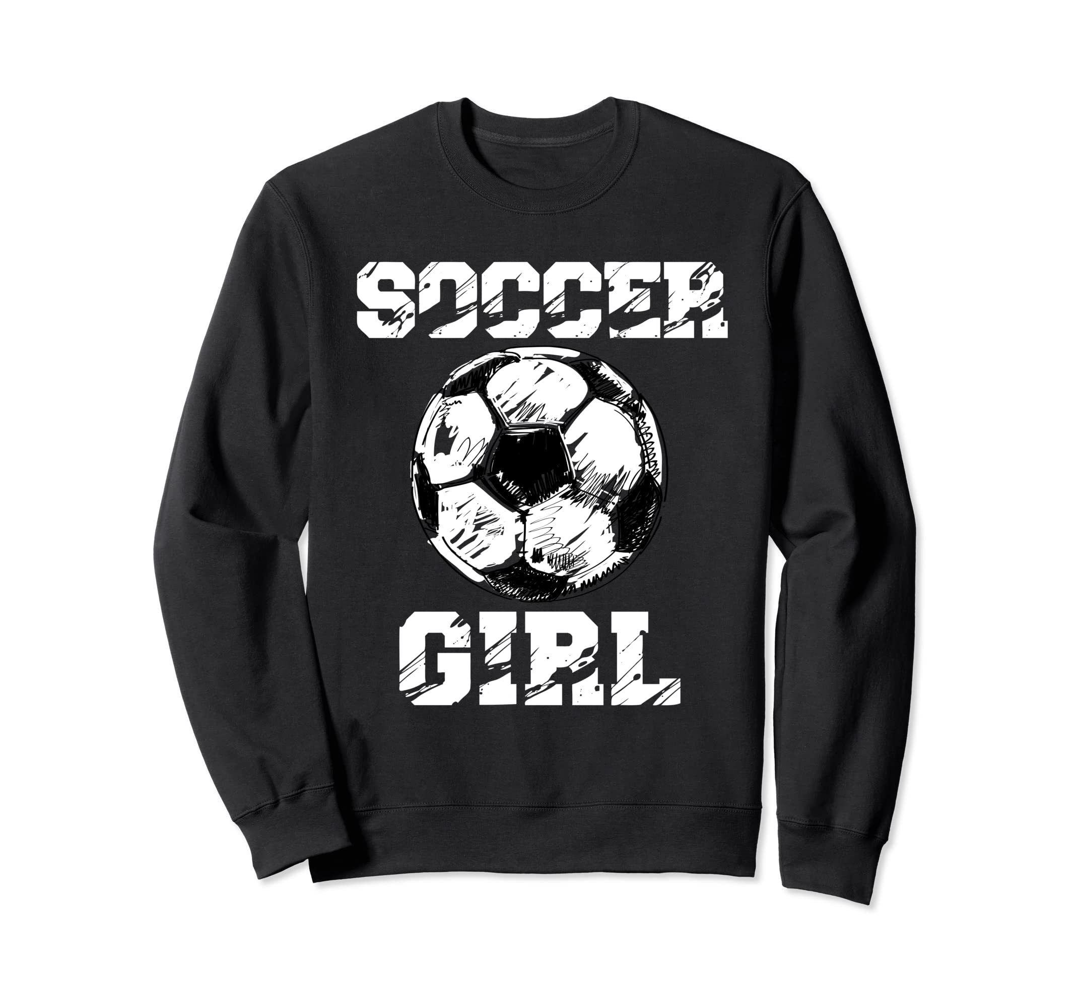 Soccer Funny Soccer Player Sweatshirt - Graphic Print for Adults