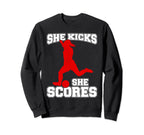 Soccer Team Outfit Players Fans Sweatshirt - Novelty Apparel Men Women