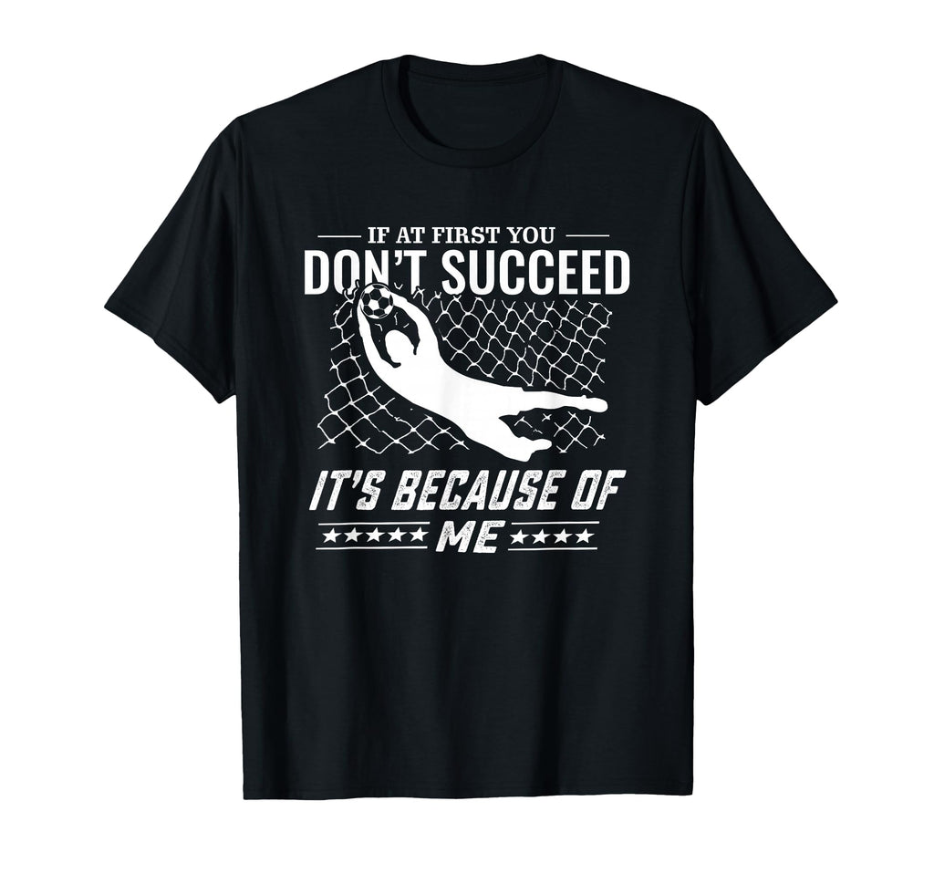 Soccer And Goal Keeper T-Shirt - Unique Graphic for Adults