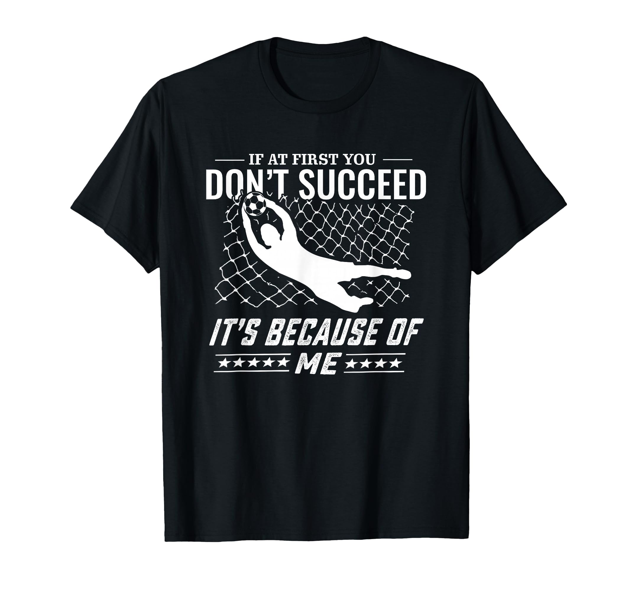 Soccer And Goal Keeper T-Shirt - Unique Graphic for Adults