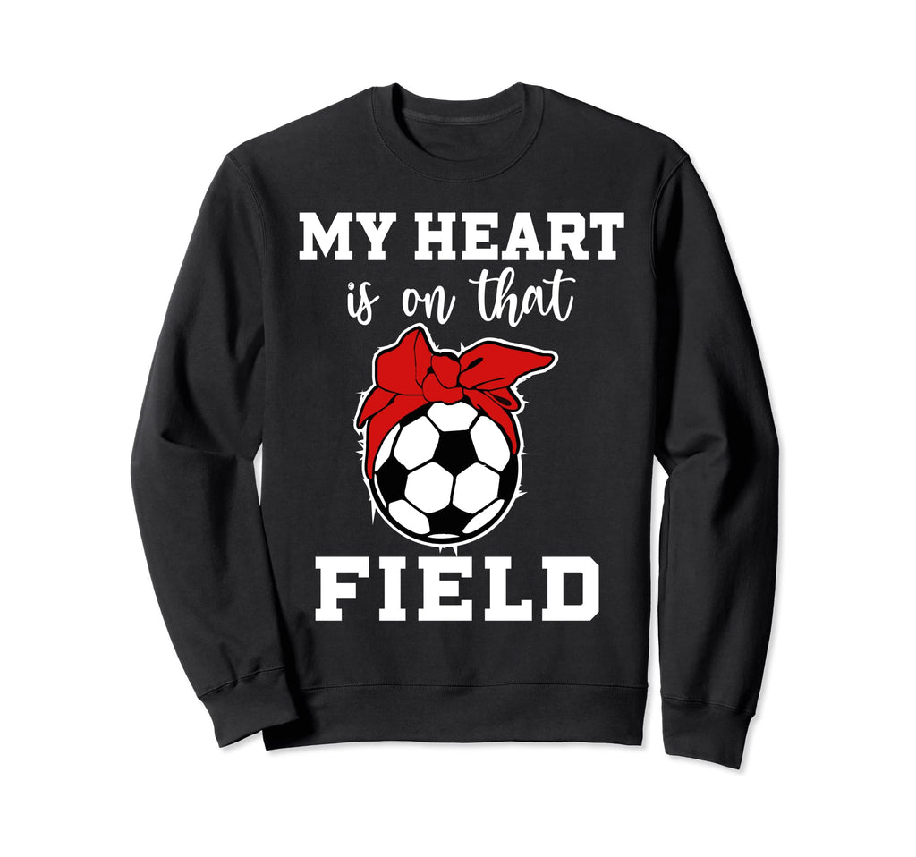 Leopard My Heart Is That Sweatshirt - Casual Everyday Wear for Adults