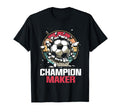 Campion Maker Soccer Coach Football T-Shirt - Fun Novelty Design Men Women