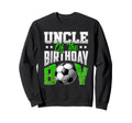 Uncle Birthday Soccer Family Baller Sweatshirt - Unique Graphic for Adults