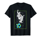 Soccer Astronaut Goalkeeper Sport T-Shirt - Custom Art Print for Adults