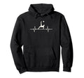 Soccer Player Heartbeat Goalie Goalkeeper Hoodie - Graphic Print Unisex