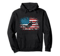 Soccer 4Th July American Flag Goalkeeper Hoodie - Novelty Apparel Unisex