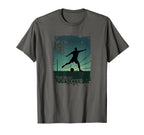 When Life Gets Tough Tough Play Soccer T-Shirt - Minimalist Print Unisex