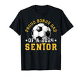 Class 2024 Bonus Dad Soccer Senior 2024 T-Shirt - Graphic Print for Adults