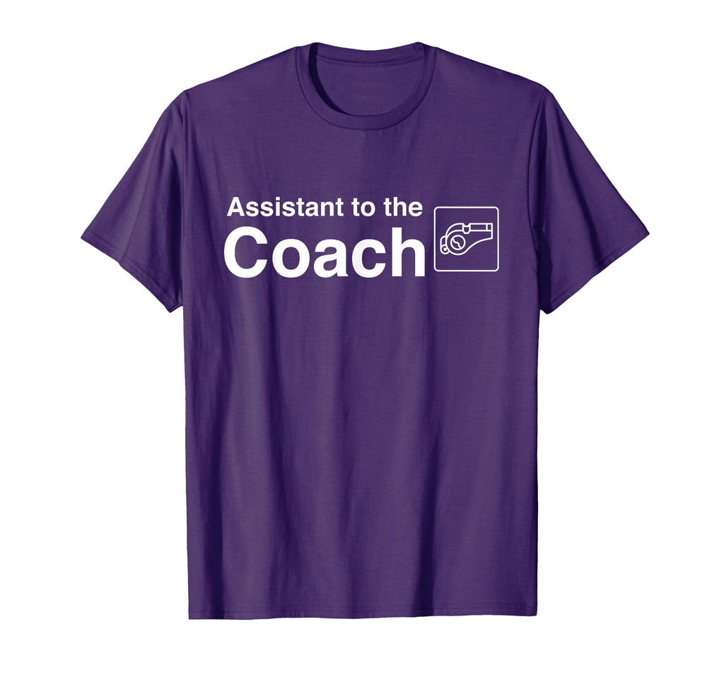 Funny Assistant To Coach Gift T-Shirt - Unique Graphic Men Women