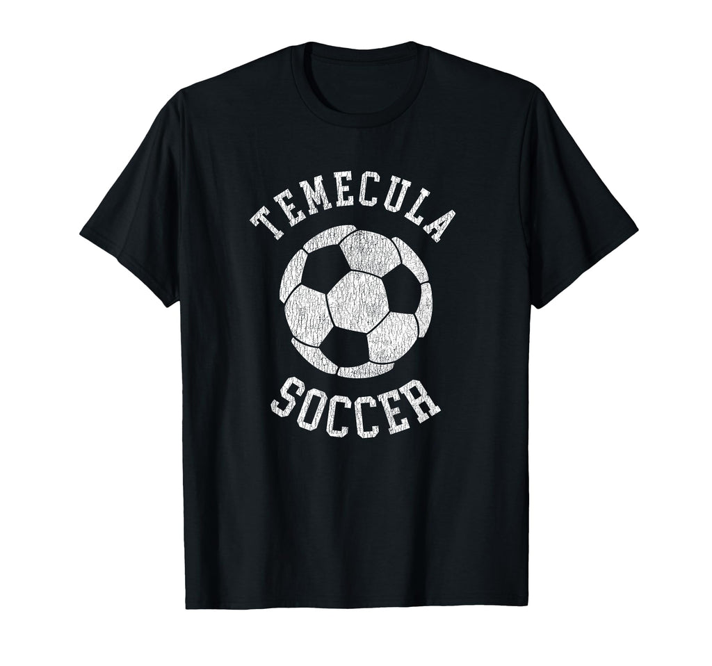 Temecula Soccer Distressed 90S T-Shirt - Streetwear Style Men Women