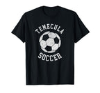 Temecula Soccer Distressed 90S T-Shirt - Streetwear Style Men Women