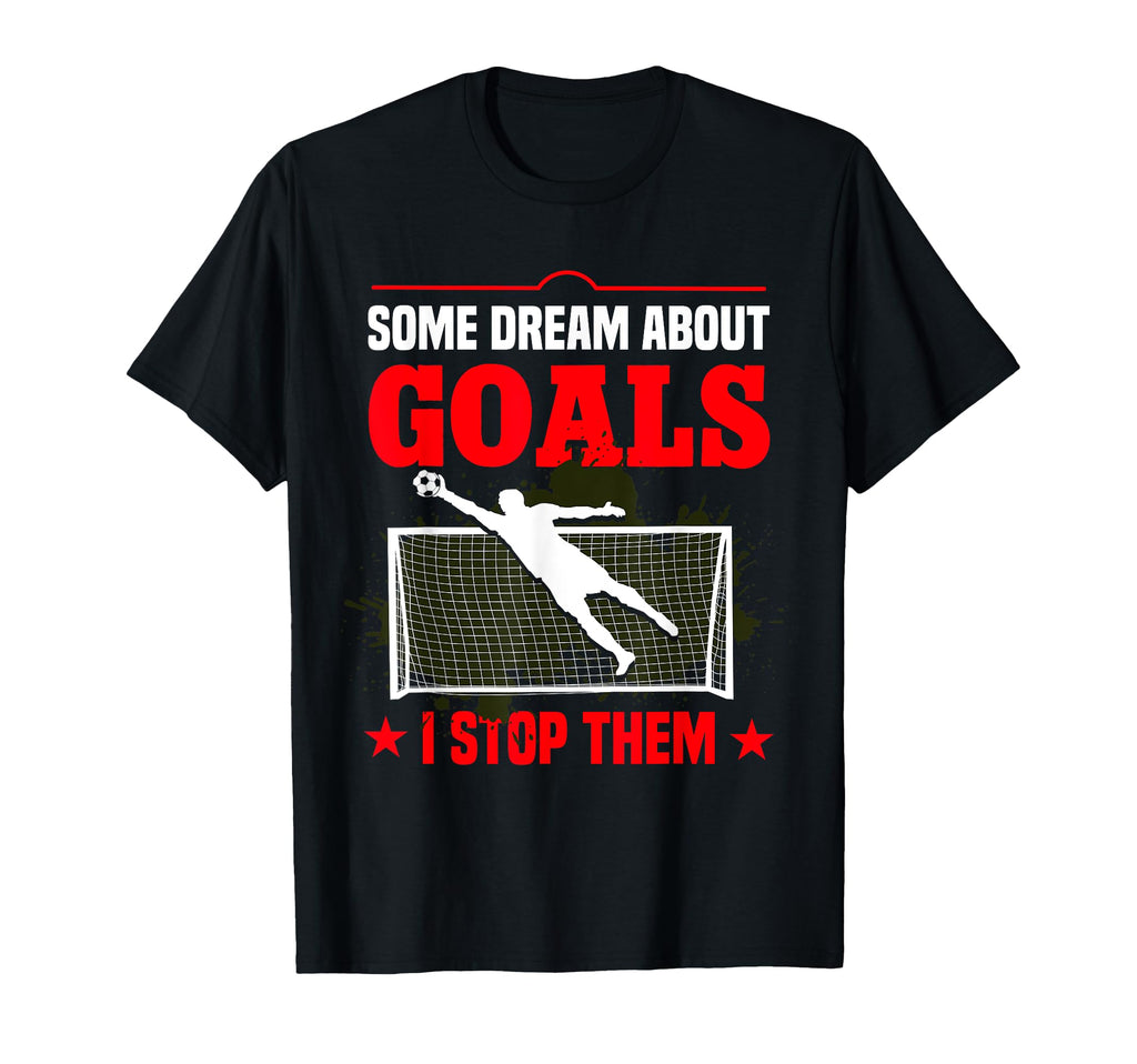Goaltender Soccer Goalie Goal Goalkeeper T-Shirt - Graphic Print Men Women