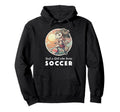 Soccer Anime Manga Unicorn Soccer Hoodie - Novelty Apparel for Adults