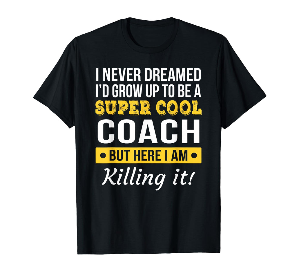 Funny Coach Thank You Appreciation T-Shirt - Streetwear Style for Adults