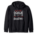 Funny Soccer Goalie Goalkeeper T-Shirt - Casual Everyday Wear Men Women
